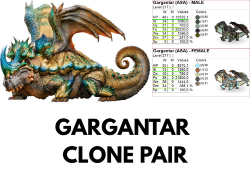 Gargantar clone ark - gargantar, survival