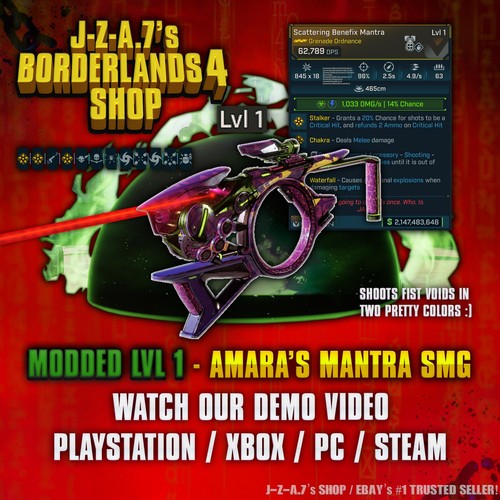 Borderlands modded level - 4✨,
