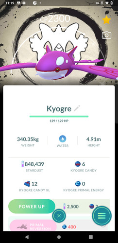Sfondo kyogre lucido lg - sfondo,