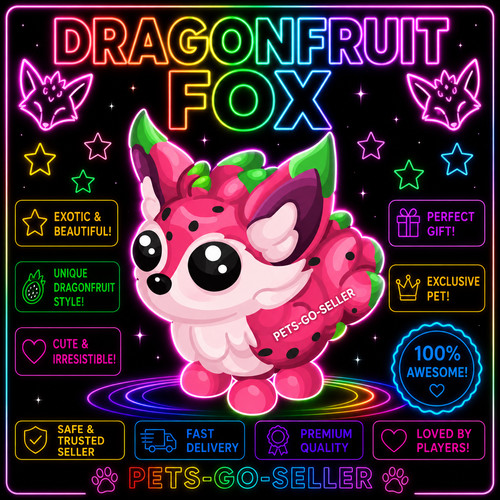 Dragonfruit fox - dragonfruit, (economico)