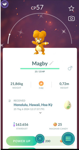 Pokémon shiny baby - go, ✨