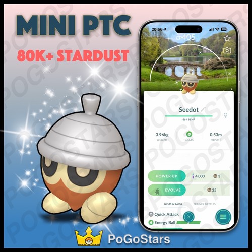 Pokémon ptc shiny seedot - ptc,
