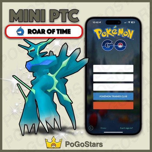 Pokémon ptc shiny dialga - ptc, go