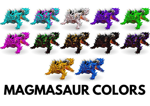 Magmasaur clone ark - clone, survival