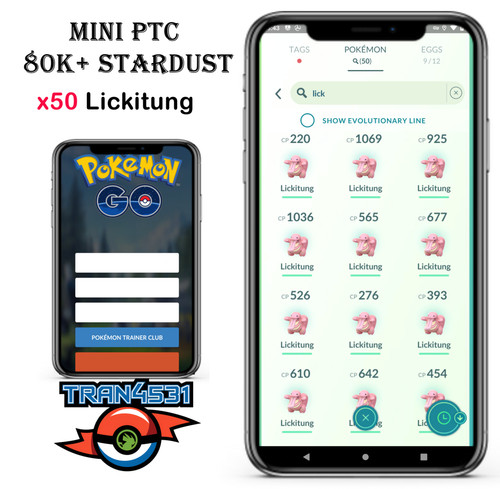 Lickitung x50 mini ptc 80k - mini,