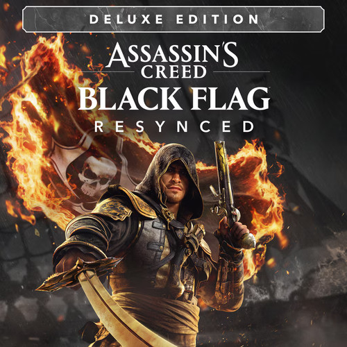 Assassin creed black - black, flag