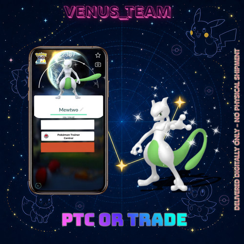 Pokémon shiny mewtwo - pokémon, go
