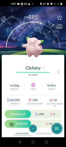 Pokemongo shiny clefairy - pokemongo,