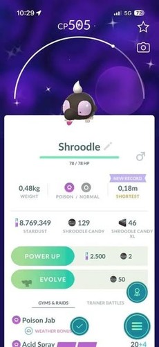 Pokémon shroodle - pokémon, ---