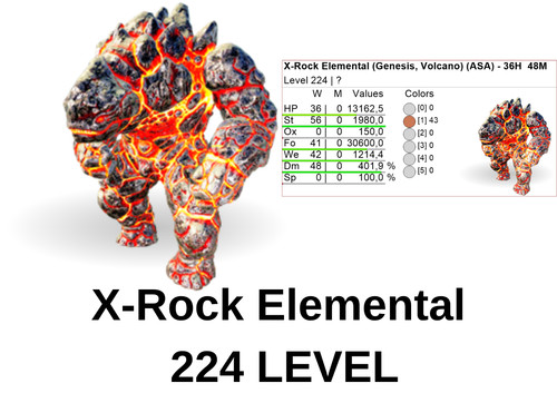 Rock elemental 224 livello - elemental,