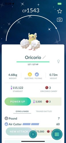 Shiny oricoriorio stile - oricoriorio,
