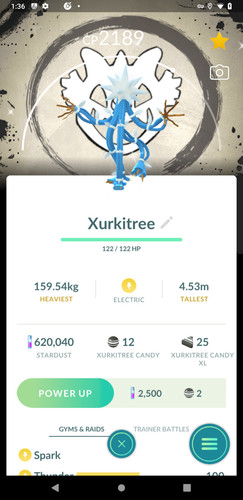 Sfondo xurkitree lucido lg - lucido,