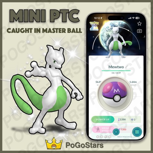 Pokémon ptc shiny mewtwo - pokémon, go