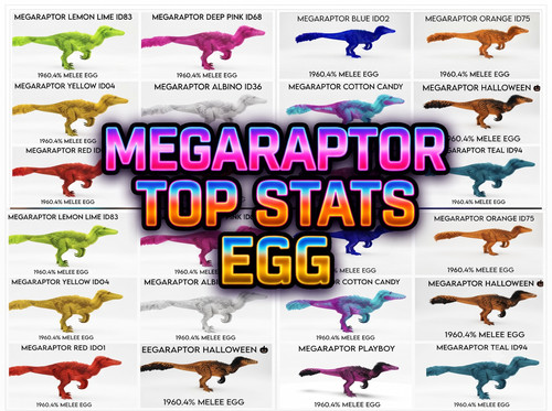 Megaraptor top stats coppia - megaraptor,