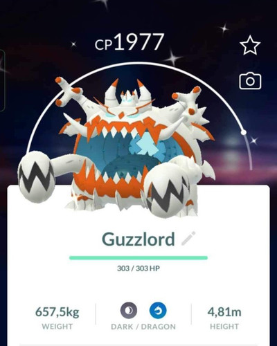 Pokémon shiny guzzlord - -,