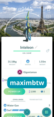 Gigantamax inteleon sfondo - gigantamax,